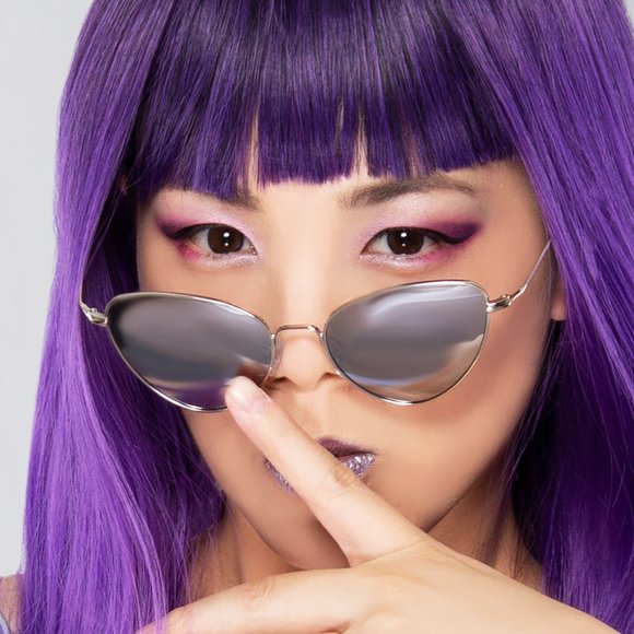 Topfoxx Felina Sunglasses in Silver